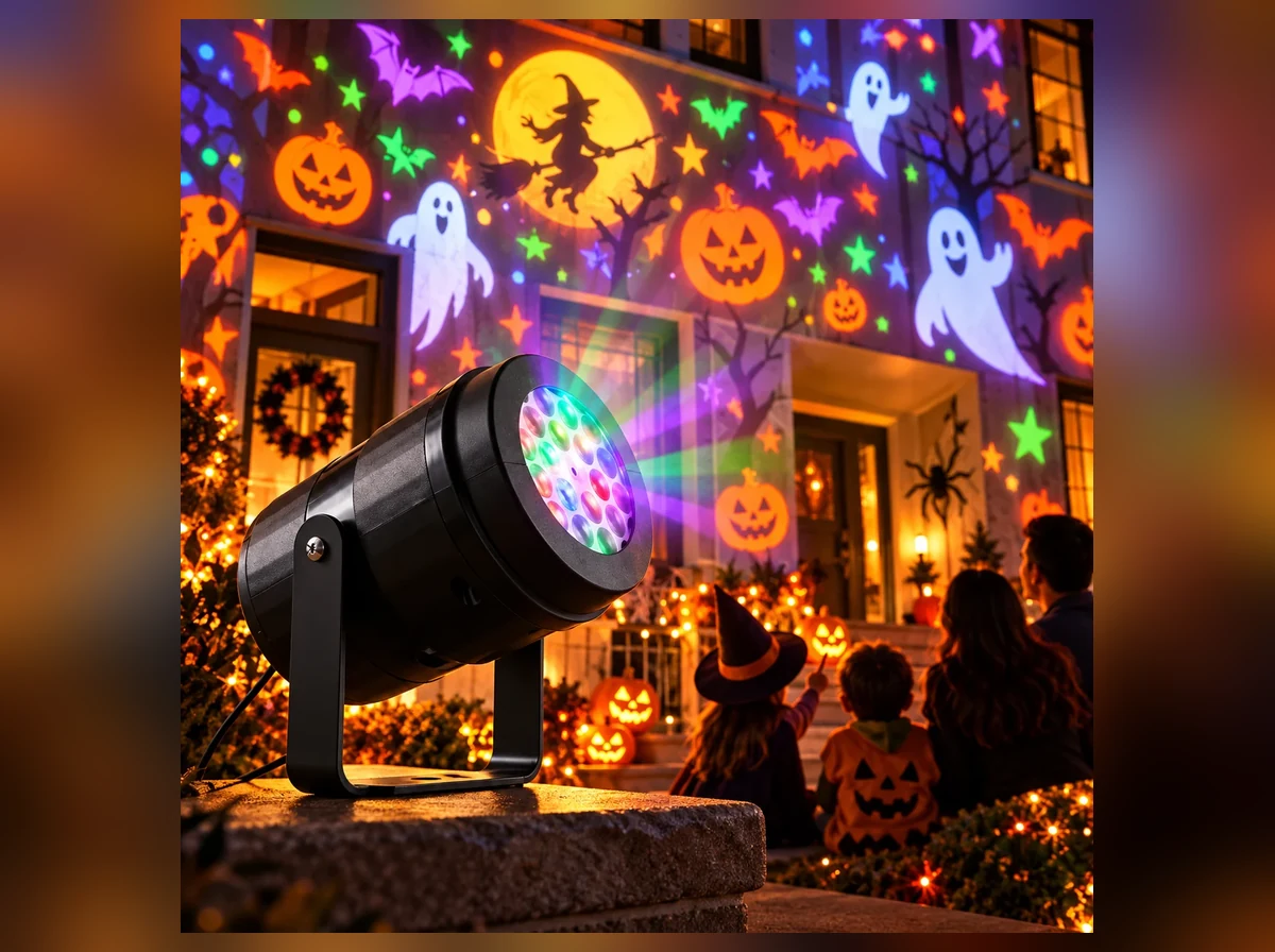 Holiday Prism™ Indoor & Outdoor Animated LED Holiday Projector Lamp